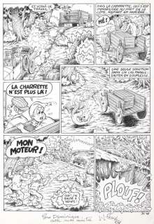 Pesch | Sylvain et Sylvette, planche n°47 Ã  l’encre … | Millon