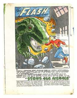 Original Color Guides for the Reprint of Flash Comics (1940) #86 from The Greatest Flash Stories Ever Told (1991) by Greg Theakston | mycomicshop.com