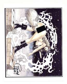 Print of Regrettable Broom Placement by Budd Root | mycomicshop.com