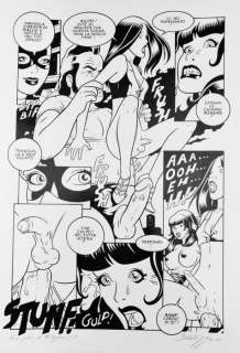 Roberto Baldazzini | Roberto Baldazzini - tavola originale n. 7 di Ginger & Rogers / firmata - (1996) | Catawiki