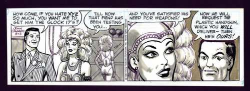 Original Art: Buz Sawyer 8/13/1987 by John Celardo | mycomicshop.com