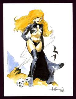 Demon Woman Pin-Up by Mike Hoffman | mycomicshop.com