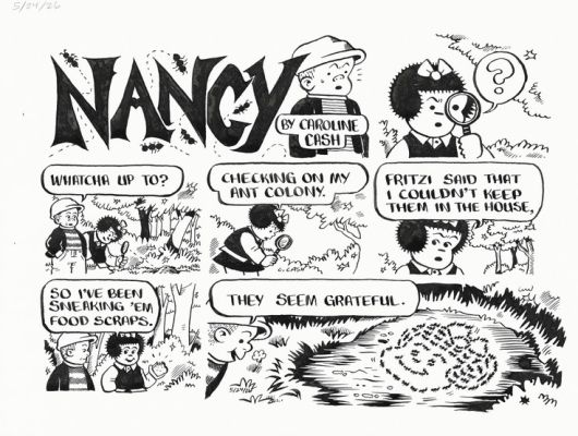 Caroline Cash | Nancy - 5.24.26 | Athenaeum Comic Art
