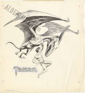Russ Manning - Tarzan Vs. the Mahar