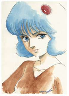 Yukiko Hikawa Hand-Drawn Color Illustration " Space Runaway Ideon " Kitchen | Mandarake (Big Web)
