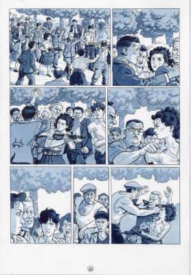 Dominique Bertail | Madeleine, Résistante tome 4 – Planche originale 80 | Galerie Barbier