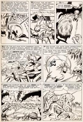 Jack Kirby | Tales to Astonish Issue 39 Page 06, Ant-man, 1963 | Galerie 9ème Art