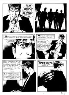 Corrado Roi | Dylan Dog maxi n. 14 - Corrado Roi - Tavola Originale "Paranoia" - Page volante - Exemplaire unique - (2001) | Catawiki