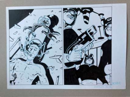 Albert Monteys | Dibujo Original de Albert Monteys, ¡Universo! | Yojimbo Cómics