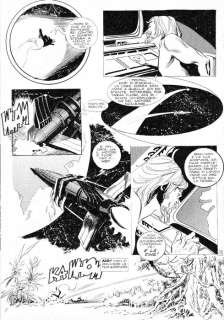 Paolo Ongaro | P. Ongaro - original page "Futura - Una rotta maledetta" - Page volante - Exemplaire unique - (1978) | Catawiki