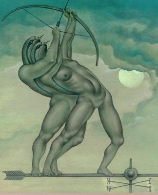 Anita Kunz | The Sky Protectors, 1983 | Philippe Labaune Gallery