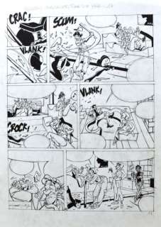 Bodart, Denis  (1962) - BODART, Denis   BODART, Denis  Planche originale inédite de la page&he