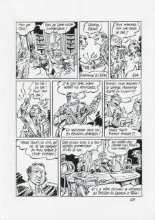 Hubert Maury | Dissident Club, planche 224 | Galerie Glénat