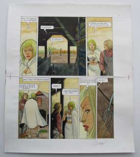 Renaud | Renaud - Originele pagina in kleur - Het pad van Jessica 3 - Geweld en verlangen - (2011) | Catawiki