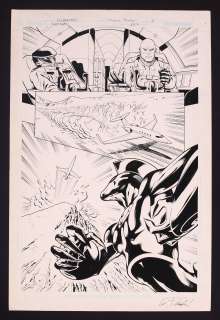Original Art from Superman #224 (2006) Page 2, Pencils by Tom Derenick, Inks by Wayne Faucher | mycomicshop.com