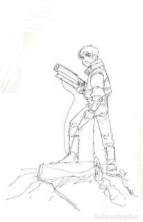 Sketch de Kaneda (Akira) por Kenny Ruiz