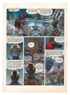Enki Bilal | LA FOIRE AUX IMMORTELS, DARGAUD 1980 | Christie’s