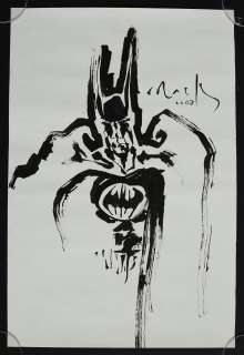 Batman Ink Portrait by David Mack | mycomicshop.com