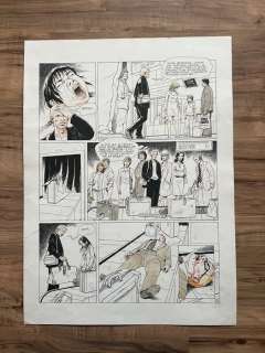 Hulet, Daniel | Hulet, Daniel - Planche originale - Pharaon T7 - Les Feux de la mer - (1996) | Catawiki