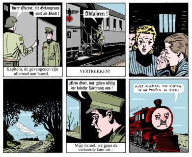 Jeroom | Jeroom - "Poepen in Ibiza" NFT + Art paper on plate (2022) | Catawiki