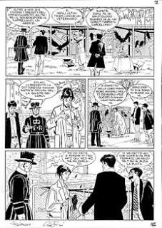 Giuseppe Montanari - Ernesto Grassani - Dylan Dog Maxi #12 - Montanari & Grassani - 2x tavole originali - Page volante - EO - (2009)