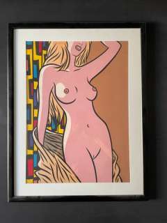 Walter Minus | Minus, Walter - Dessin original Ã  la gouache - Nu féminin | Catawiki