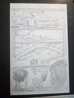 Manuel Garcia | black widow / hawkeye avengers : audi one shot - Original page - Size: 32 x 40 cm. - (2015) | Catawiki