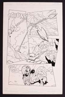 Original Art from Sonic Universe #10 (2009) Page 21 Pencils by Tracy Yardley, Inks by Jim Amash | mycomicshop.com