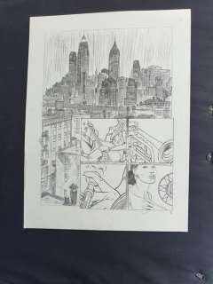 Warnauts & Raives | Warnauts & Raives - Planche originale crayonnée - Lou Cale the famous | Catawiki