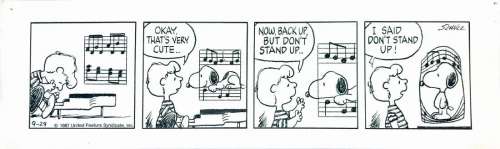CHARLES SCHULZ  - Dayli strip 9/29/1987 | Little Nemo