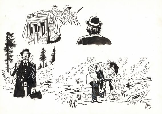 Brüno | Lucky Luke, 2025 - Dakota 1880 | Huberty Breyne Gallery