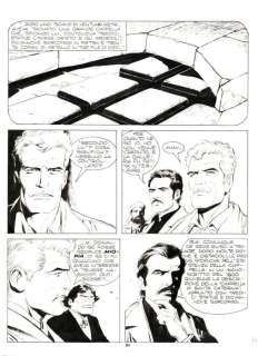 Corrado Roi - | Corrado Roi - 2x Tavola Originale - Martin Mystere n. 89 "il segreto dei Templari" - (1989) | Catawiki