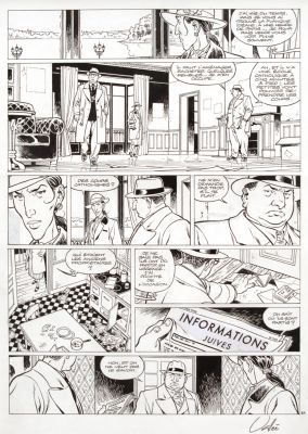 Sylvain Vallée | Il était une fois en France, 2008 - Le vol noir des corbeaux, Tome 2 | Huberty Breyne Gallery