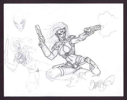 Sketches by Micah Gunnell | mycomicshop.com