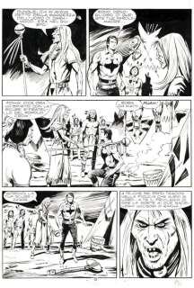 Franco Donatelli - | Franco Donatelli - 5x Tavola Originale - Zagor n. 141 "i due ostaggi" - (1977) | Catawiki