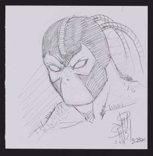 Bane Sketch by Jim Balent | mycomicshop.com