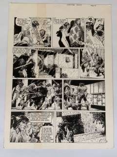 Franz - Franz - Planche originale - Poupée d‘ivoire T1 - Nuits sauvages - (1987)