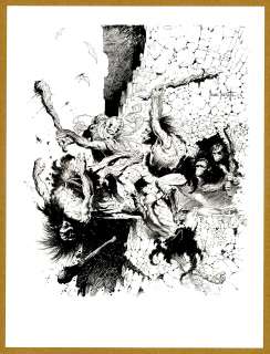 Frazetta - BUCK ROGERS, Print (1970s) | Russ Cochran