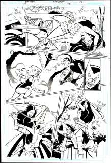 Burchett - JUSTICE LEAGUE UNLIMITED #20, Pg 13 (DC, 2006) NO RESERVE! | Russ Cochran