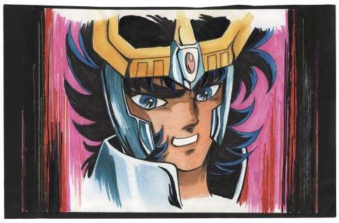 Saint Seiya Hand-Drawn Color Illustration | Mandarake (Big Web)