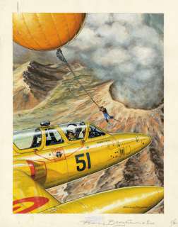 Francis Bergèse (Né En 1941) - Tanguy et Laverdure - Station brouillard