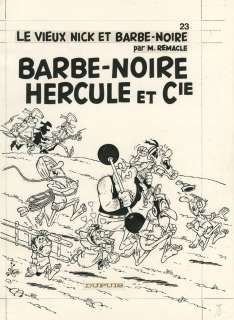Marcel Remacle (1926-1999) - Le vieux Nick et Barbe-Noire - Barbe-Noire, Hercule et Cie