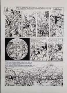 Osi | Osi - Planche originale - Napoléon T3 - La Conquête lombarde - (2013) | Catawiki