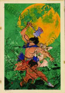 Michael Golden - Kull the Conqueror Issue 6 Page Cover