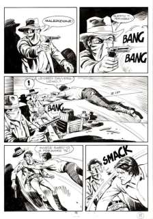 Franco Donatelli - | Franco Donatelli - 5x Tavola Originale - Zagor n. 208 "Gli aguzzini" - (1982) | Catawiki