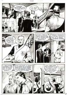 Maurizio Dotti - | Maurizio Dotti - 4x Tavola Originale - Tex n. 639 "Nei bassifondi di San Francisco" - (2014) | Catawiki