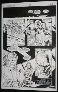 Graham Nolan, Scott Hanna - detective comics #701 p. 23 - ra‘s al ghul & talia end page - 1996