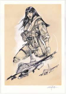 Formosa, Gil | Formosa, Gil - Dessin original - Buck Danny - Lady X / F-16 - (2022) | Catawiki
