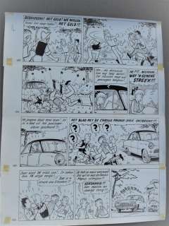 Pom (Jozef Van Hove) | Pom - Originele pagina (p.33) Piet Pienter en Bert Bibber 19 - Herrie om Carolus Magnus - (1963) | Catawiki