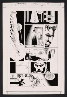 John Floyd | Original Art from Batman Gotham Knights #43 (2003) Page 20 Pencils by Roger Robinson, Inks | mycomicshop.com